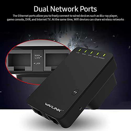 Repetidor Sem Fio WL-WN523N2 300Mbps Repetidor sem fio Amplificador de sinal WiFi Mini roteador sem