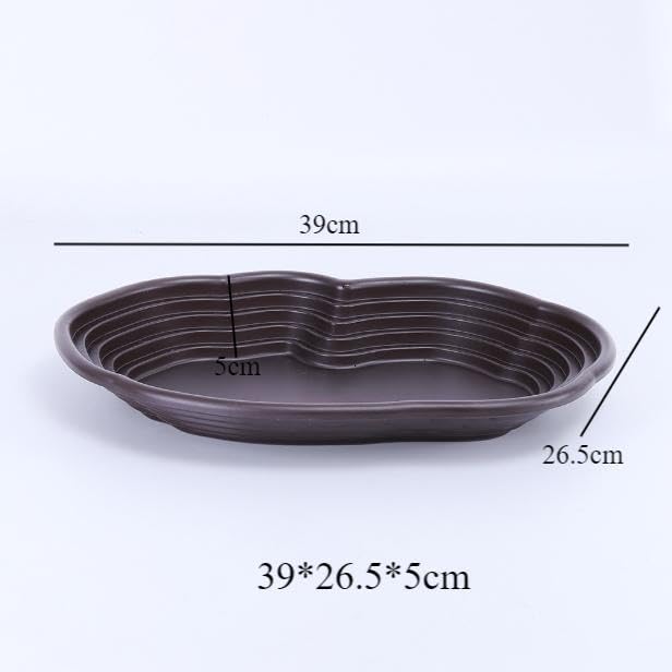 Reptile Bathing Dish Pool,Reptile Feeding Water Bowl, Reptile Feeding Dish, Turtle Water Dish for Frog, Gecko, no Drainage