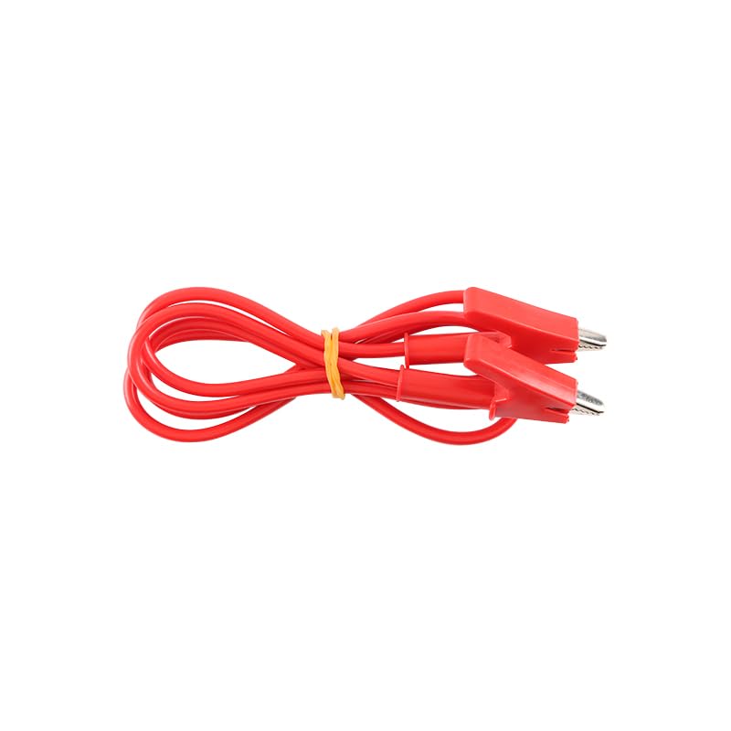 Image of Alligator Clips Wires Test Leads, Dual Ended Crocodile Wire Jumper Cables Heavy Duty Wire for Electrical Testing,1m Red 1500V 10A 2PCS