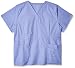WonderWink Women's Scrubs Peek-A-Boo Top, Ceil Blue, Medium