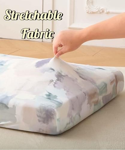 Image of SDY Jersey Crib Sheets for Baby Boys and Girls,52 inchx28 inchx8, 2 Pack,Neutral Standard Oval /Retangle Fitted Crib Sheets for Toddler,Super Soft Breathable