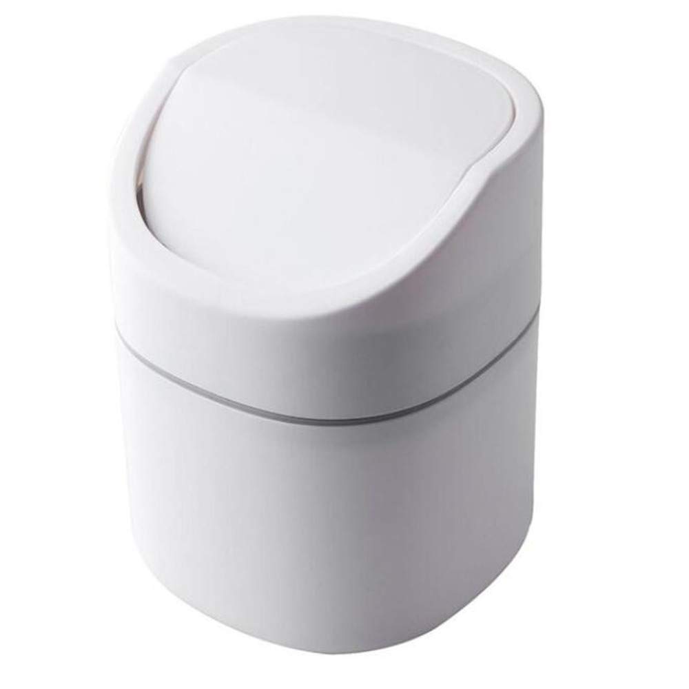 Cubo de basura mini para restos de sacapuntas y papeles de oficina