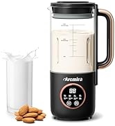 Máquina Para Hacer Leche De Nueces - 34 Oz - Automática Para Almendras, Avena, Soja Y Bebidas Vegetales