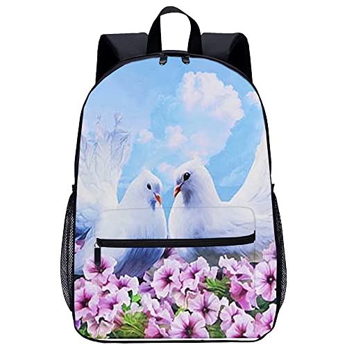 Sac à dos pigeon unisexe 45x30x15cm pour adulte et enfant au style décontracté
