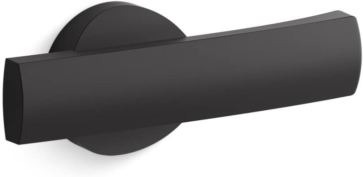 Kohler K-30919-R-BL Santa Rosa Right-hand trip lever, Matte Black