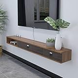 4. Créez un environnement confortable d'atmosphère artistique dans votre intérieur creux, le changement de conception général augmente votre qualité de vie.Grâce à sa conception simple, cette étagère de télévision flottante complète facilement tout style de pièce ou de mobilier.Il ajoutera une touche de classe et de vitalité à votre chambre à coucher, votre salon, votre salle multimédia et votre bureau