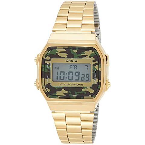 Reloj de Pulsera Casio A168WEGC-3EF con Panel Electroluminiscente Cover