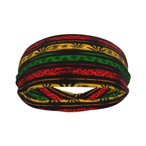 Sports Sweatband Head Bands for Women Men Sweat-Absorbing Headbands