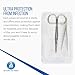Dynarex Suture Removal Kits, Sterile, Acts as a Staple and Suture Extractor for a Near Painless Experience, Includes Littauer Scissors, Gauze Sponge, and 4
