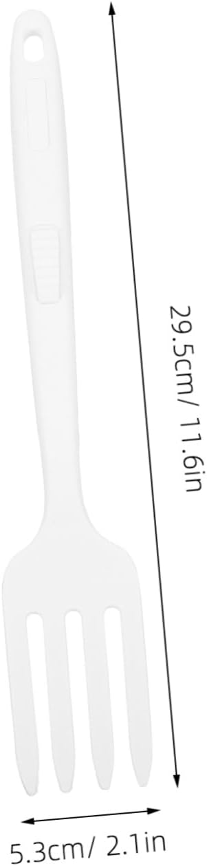 Silicone Cooking Fork Pasta Fork Food Eating Fork Stirring Fork