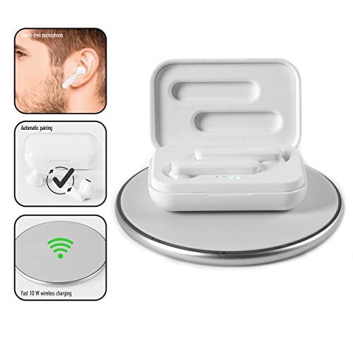 Écouteurs Bluetooth TWS avec base de charge rapide induction 10 W - 6
