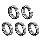 QUARKZMAN 6701-2RS 12x18x4mm Kugellager x 5Stk Chromstahl für Werkzeuge Maschinen DIY-Projekte Doppelt versiegelt