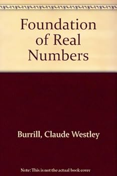 Hardcover Foundation of Real Numbers Book