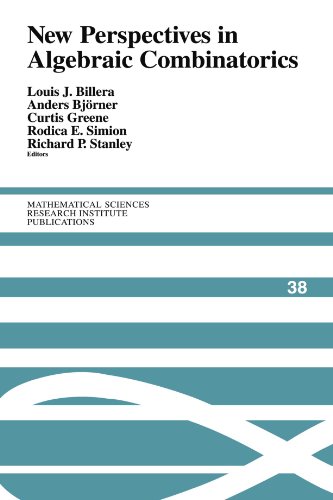 New Perspectives in Algebraic Combinatorics (Mathematical Sciences Research Institute Publications)