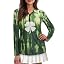 Clover Tie-dye Green