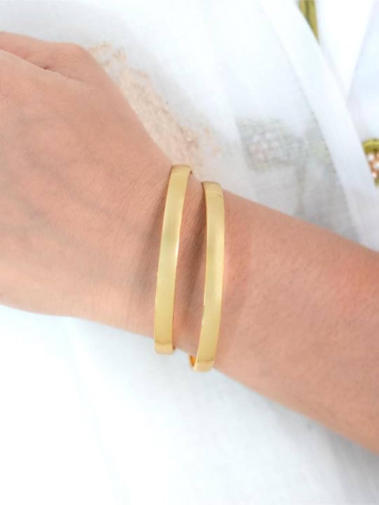 Traditional Plated Bangles Set Kada, Classic Ethnic Jewellery
