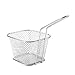 Panier à Frites Lot de 8, Asixx Friteuse en Acier Inoxydable Mini Panier à Frites Passoire à Frites pour Café, Restaurant ou Maison,