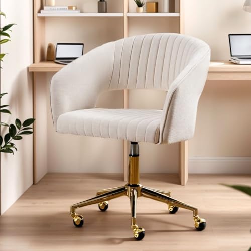 chairus Verstellbarer Bürostuhl Zuhause aus Chenille Computer...