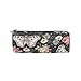 Produktbild Vintage Blumen Schmetterlinge Tiere Barock Bleistift Fall Studenten Briefpapier Aufbewahrungstasche Pen Organizer Reißverschlusstasche für Mädchen Teenager Kinder
