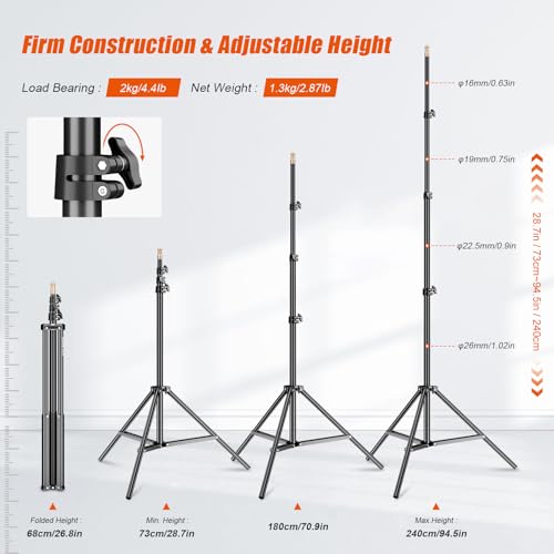 Image of Godox Light Stand 240CM /94 in Photography Light Stand Tripod