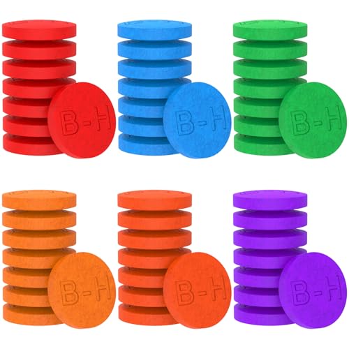Bath Colour Tablets - 6 Couleurs Total 48 Tablettes de Bain Colorées pour Enfants - Doux pour La Peau, Ne Laisse Pas de Taches