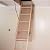Nuvo Iron Wood Pull Down Attic Ladder for Openings of 25.5" x 54" & up to 10' High Ceilings