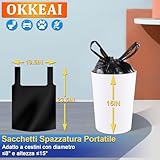 Zoom IMG-2 okkeai 160 pezzi sacchetti spazzatura