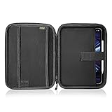 tomtoc Portfolio Case for 2020 10.9 iPad Air 4/ iPad Pro 11-inch/ 10.2 New iPad 2019/10.5 iPad Air , Organizer Bag Holder for iPad Pencil, Cable, A5 Note, Business Storage Padfolio with Tablet Sleeve