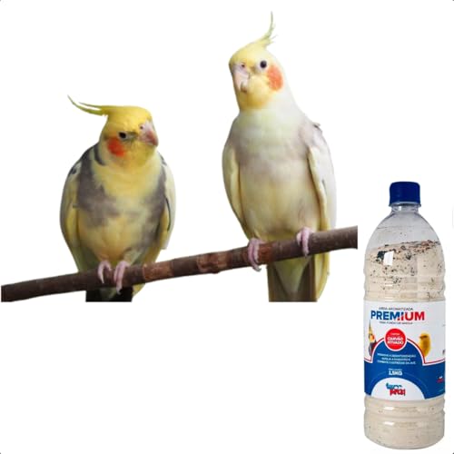 Areia Para Fundo De Gaiola Para Pássaros Twoo Pets Premium 1,5kg Com Carvão Ativado