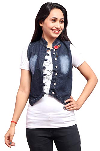 Image of FNOCKS Women's Solid Regular Jacket (JKWJK Black Free Size)