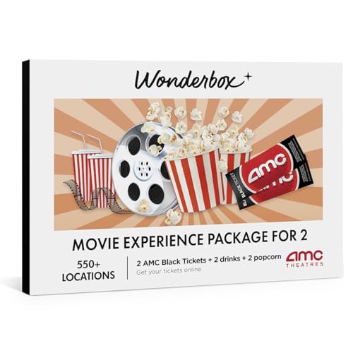 WONDERBOX AMC Movie Night Experience for 2, Gift...