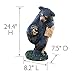 Design House 328203 Wipe Your Paws Bear 24-inch Figurine Statue for Garden Patio Home & Office Décor Housewarming Gifting Birthdays