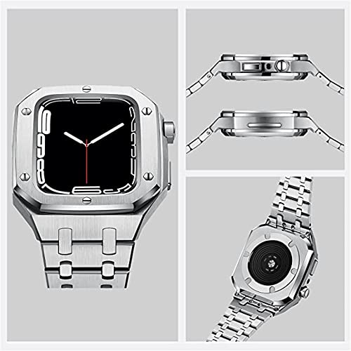 Bracelet Apple Watch acier inoxydable pour boîtier 42mm à 45mm - 3