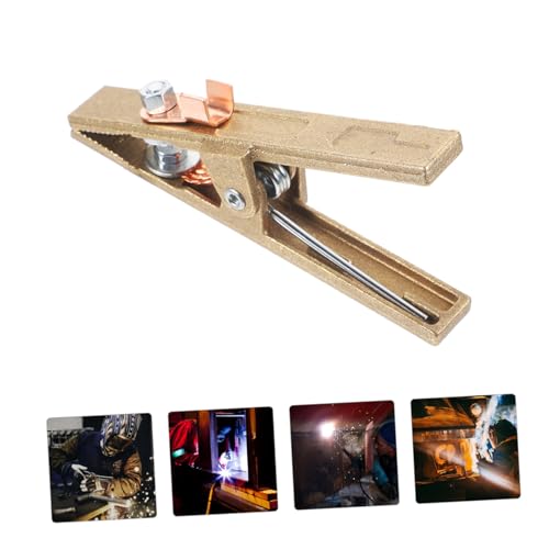 Pince de terre de soudage cuivre robuste pour soudure stable et fixations de masse