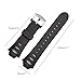 Octane Bands Premium Replacement Strap for Suunto Observer SR & X6HRM Black, 24mm, Synthetic/Rubber, Waterproof, Sport Watch Band