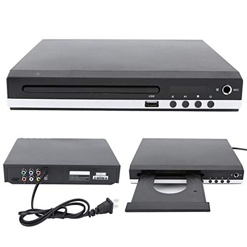 Socobeta Dvd Player For Home Usb Dvd Player Digital Dvd Tv Support Hdmi Cd Svcd Vcd Mp3 100‑240V #TOP6