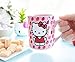 Silver Buffalo Sanrio's Hello Kitty Red Glitter Dress Ceramic Coffee Mug, 14-Ounces