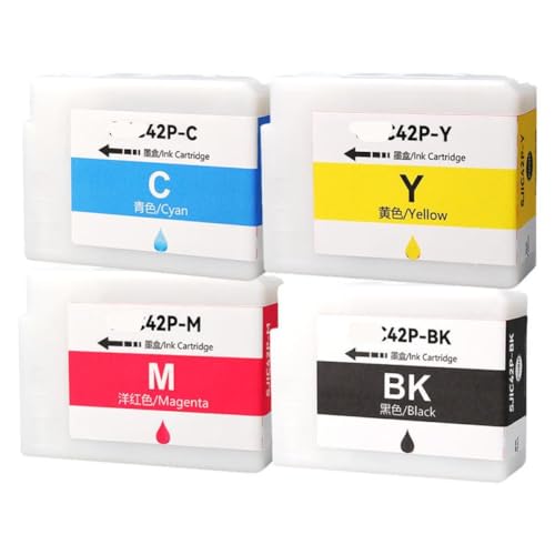 Cartouche d'encre Colorworks C4020 anti-bavure pour étiquette brillante