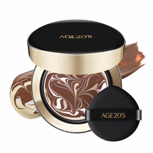 AGE20'S Signature Essence Pact 41N Mocha Vegan Cushion Foundation SPF 50+