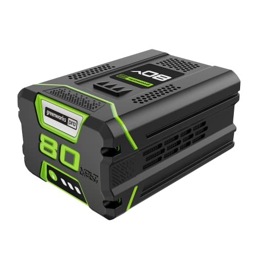 Image of Greenworks PRO 80V 5.0Ah Lithium-Ion Battery (Genuine Greenworks Battery / 75+ Compatible Tools)