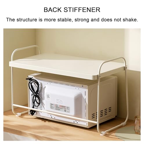 Grille de four à micro-ondes double couche structure trapézoïdale acier 52cm