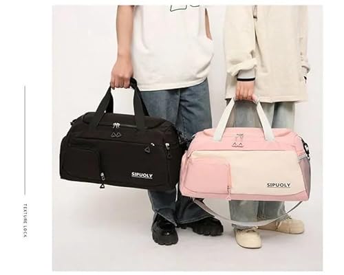Bolsa mala de Viagem Esportiva Feminina Rosa, Ideal para Academia, Praia e Viagens (azul)