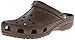 Crocs unisex adult Classic | Water Shoes Comfortable Slip on Shoes Clog, Chocolate, 10 Women 8 Men US