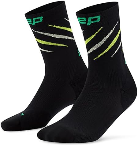 CEP Core Run Limited Edition Mid Cut Compression Socks – Blister Prevention & Support for Men & Women Running Performance