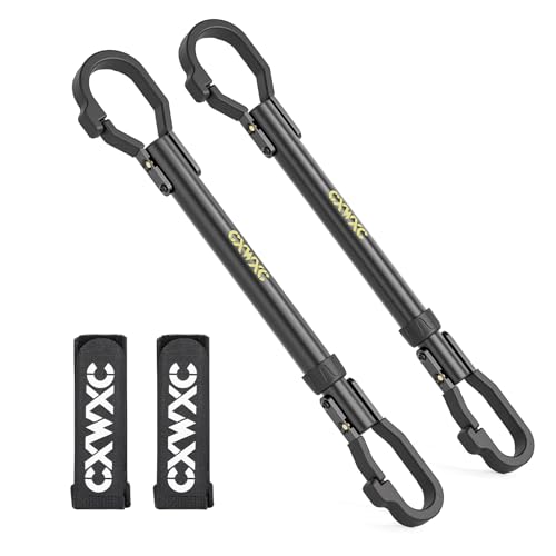 Bike Crossbar Adapter for Bike Rack (32kg/70lbs) - Top Tube Cross-Bar Adjustable - Bicycle Bike Adapter Bar for Low-Step Step-Through Bikes BMXs Ladies and Kids Bikes (2 PCS)