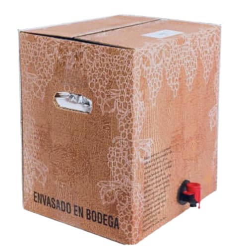 CHAPEAU Sangría Tinta 12% Premium en Bag in Box 15L de Alto Sabor y Grado Alcohólico, Color Rubí, de Aroma Intenso, Armonizado y Sabor Afrutado. Elaborada en La Rioja