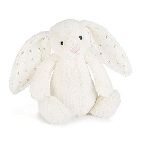 Jellycat Bashful Twinkle - Conejo de peluche (31cm)