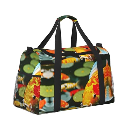 Sac de sport sous le siège noir anti-encombrement koï - 3
