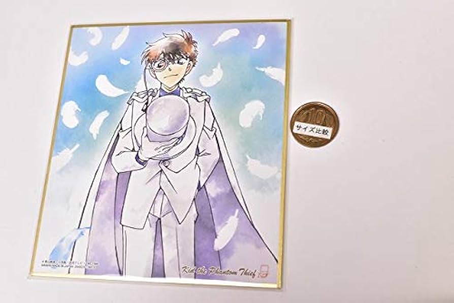 Amazon.co.jp: 名探偵コナン 色紙ART5 [3.怪盗キッド](単品) ※お