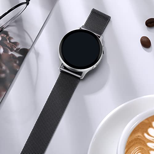 JKD Metal Band Compatible with Samsung Galaxy Watch 7 Band 40mm 44mm, Galaxy Watch 5/5 Pro, Galaxy Watch 6/6 Classic, Galaxy Watch 4/4 Classic, 20mm Stainless Steel Strap Magnetic Accessory, SpaceGray by JKD - Used condition - Image 4